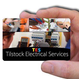 business cards for electrician