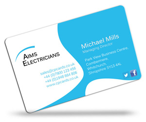 electrician business cards ideas