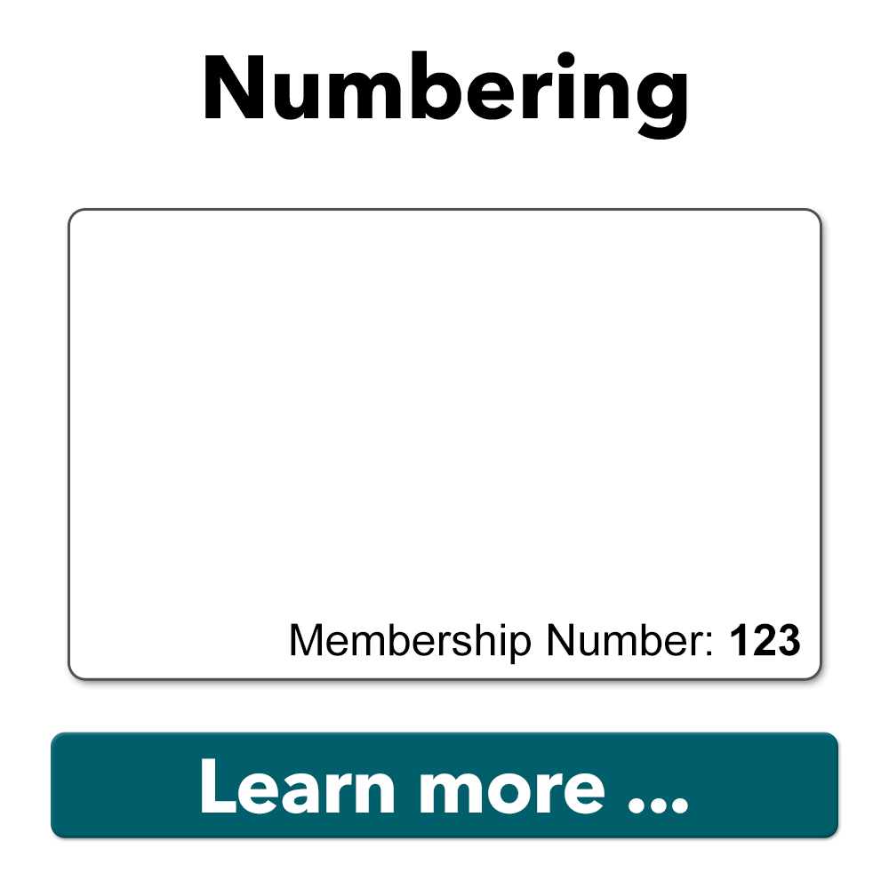 sequential numbering