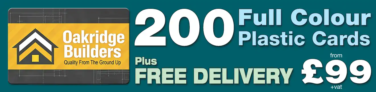 special offer on plastic card printing