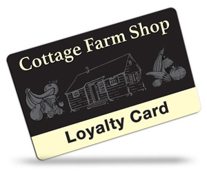Cottage Farm Shop Loyalty Cards