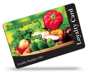 Bridgnorth Farm Shop Loyalty Cards