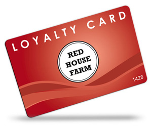 Red House Farm Shop Loyalty Cards