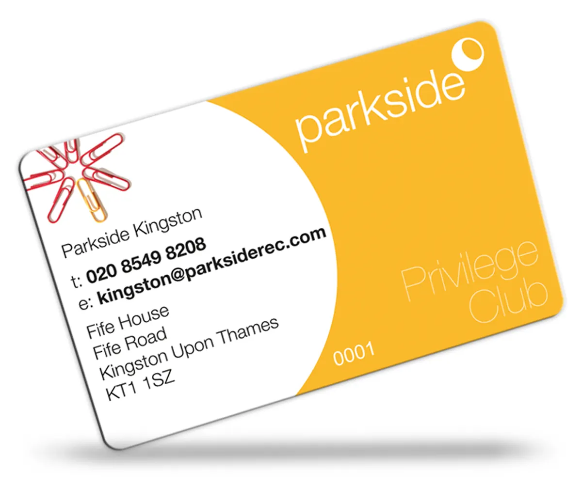 Parkside loyalty cards