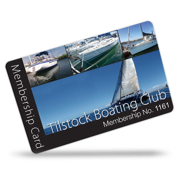 membership cards for Boating Club