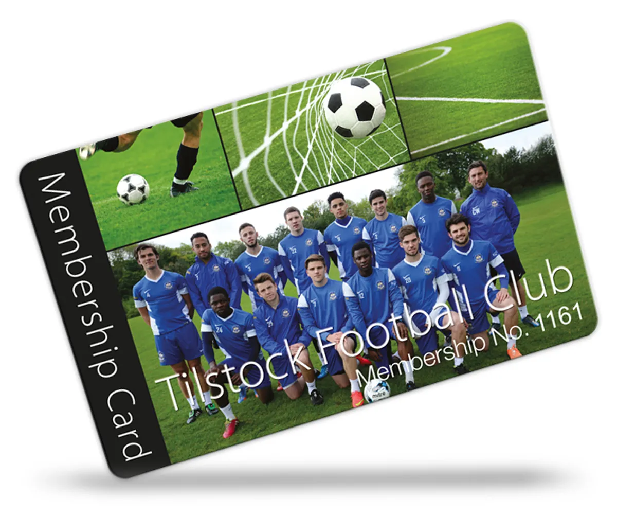 membership cards for Football Club