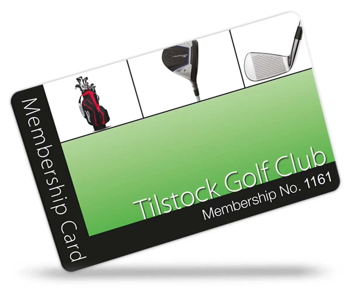 membership cards for Golf Club