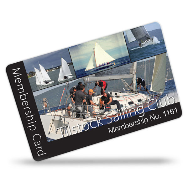 membership cards for Sailing Club