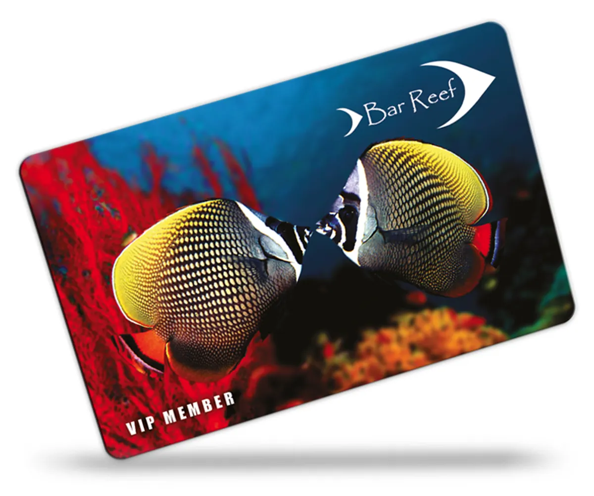 bar reef membership card