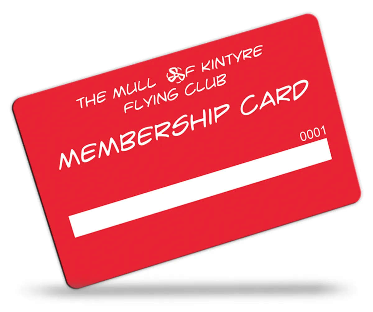 The Mull of Kintyre membership card