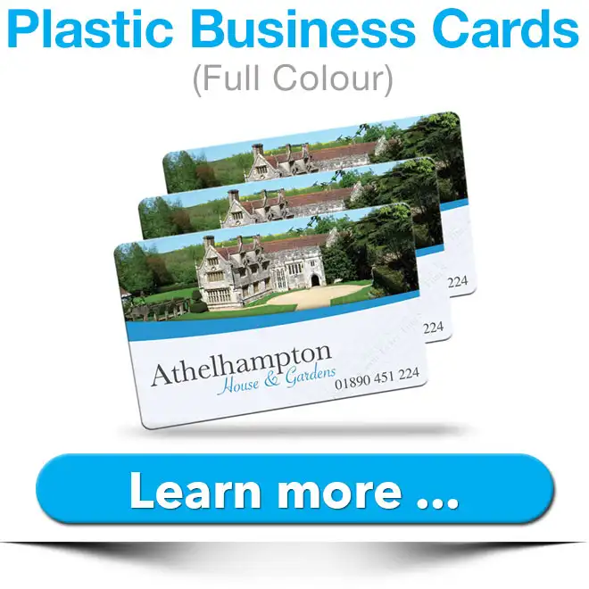 plastic business cards