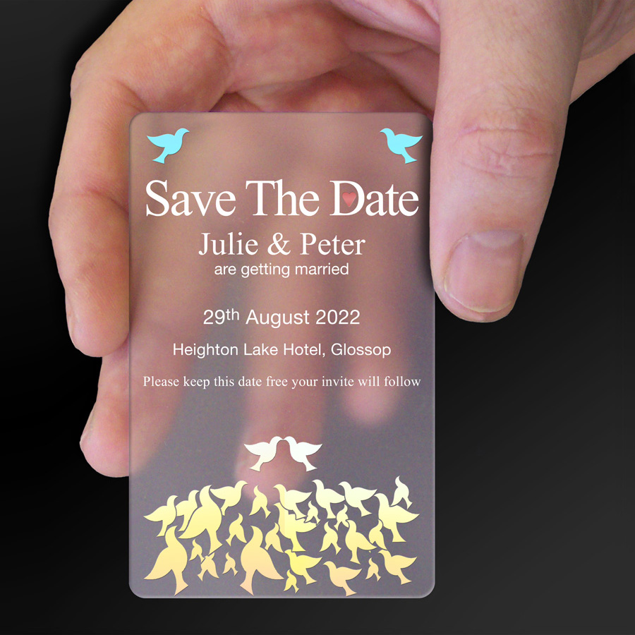 Save The Date Card Example 6