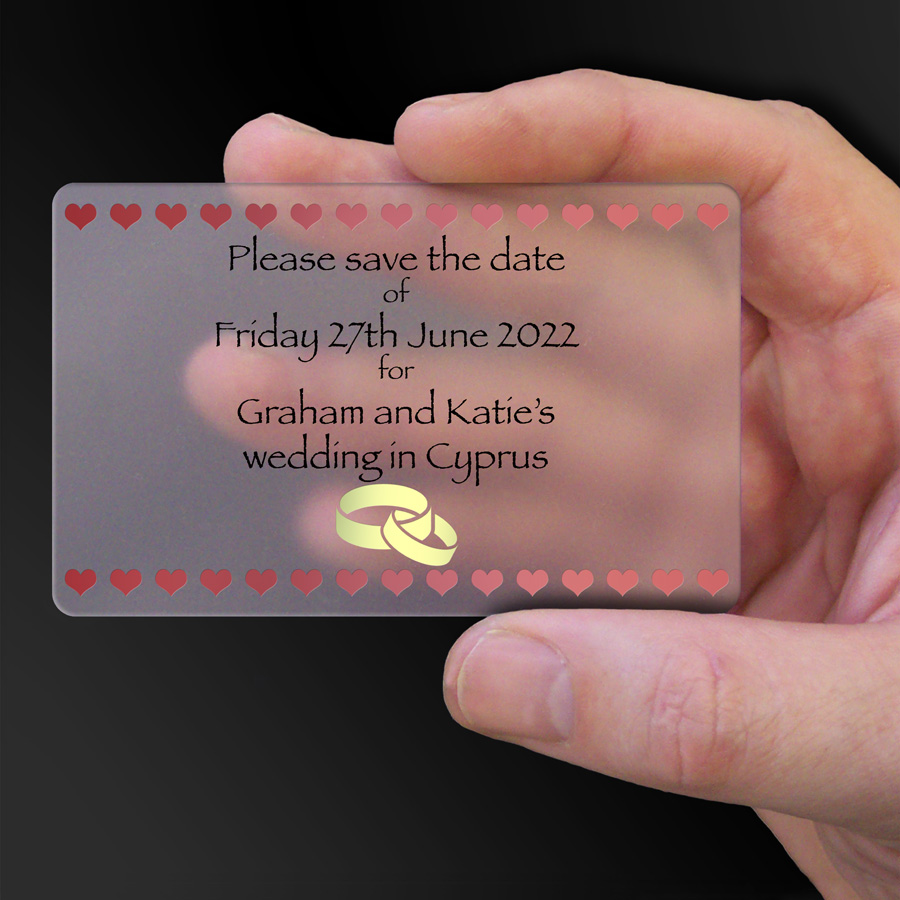 Save The Date Card Example 36